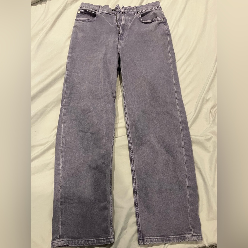 Purple Everlane Way High Jeans